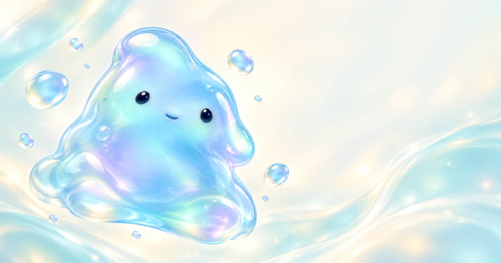 GLOOP liquid character world