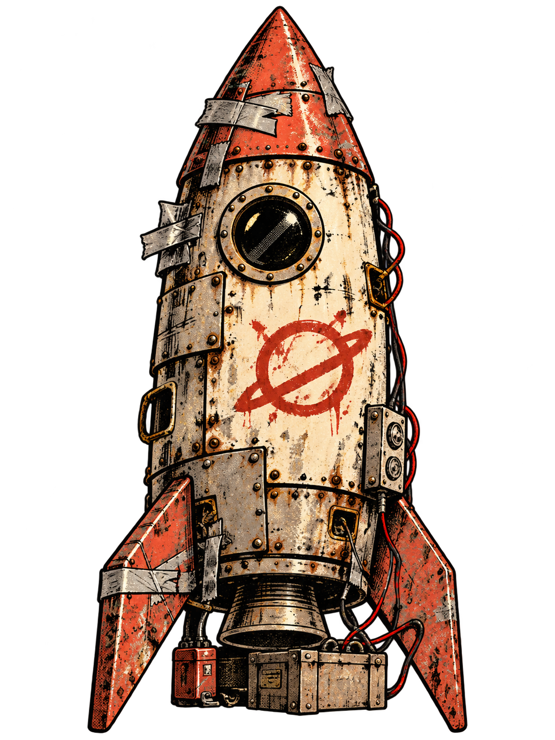MoonRat's homemade rocket